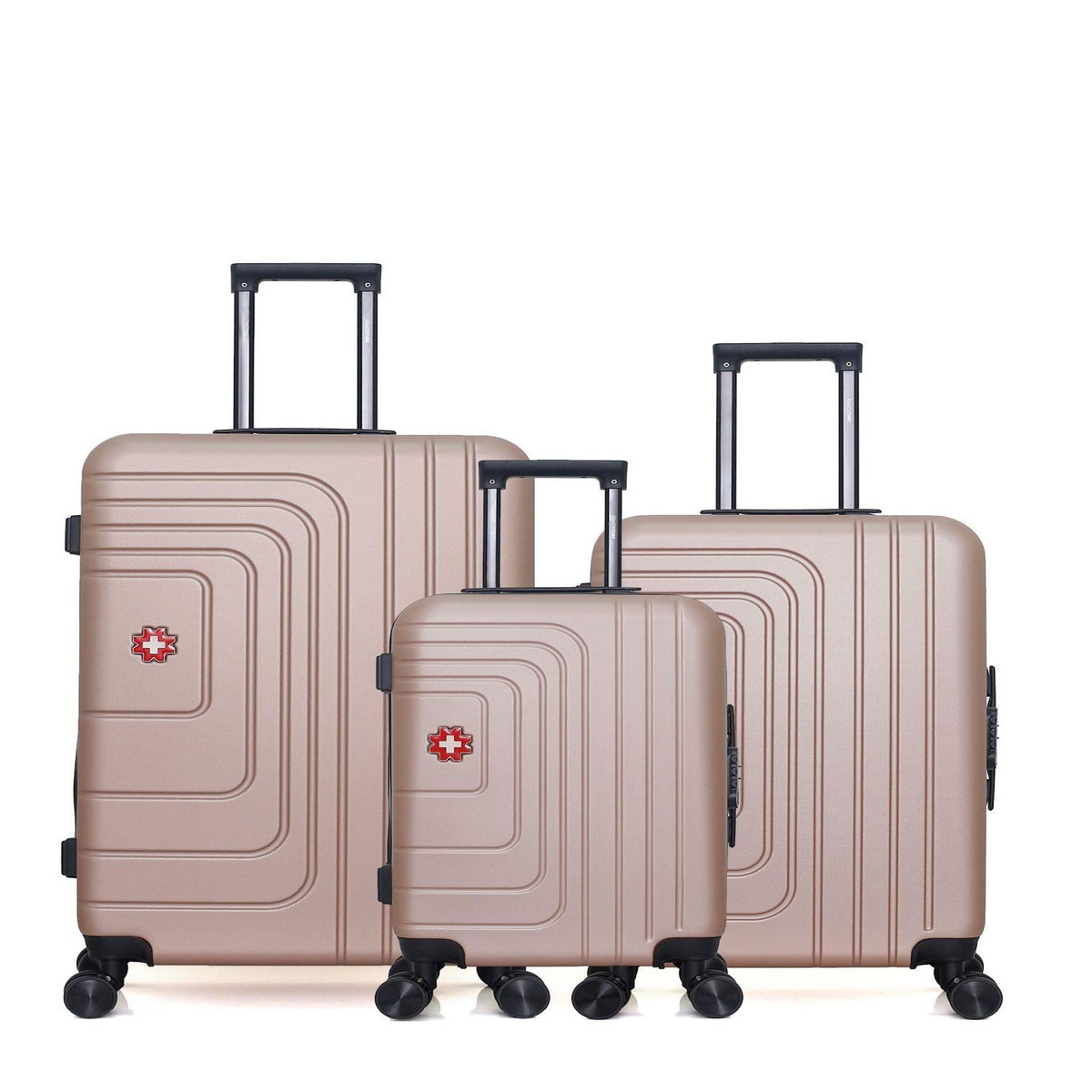 SWISS KOPPER SWISS KOPPER - LOT DE 3 - Valises grand format, weekend et cabine RUTI