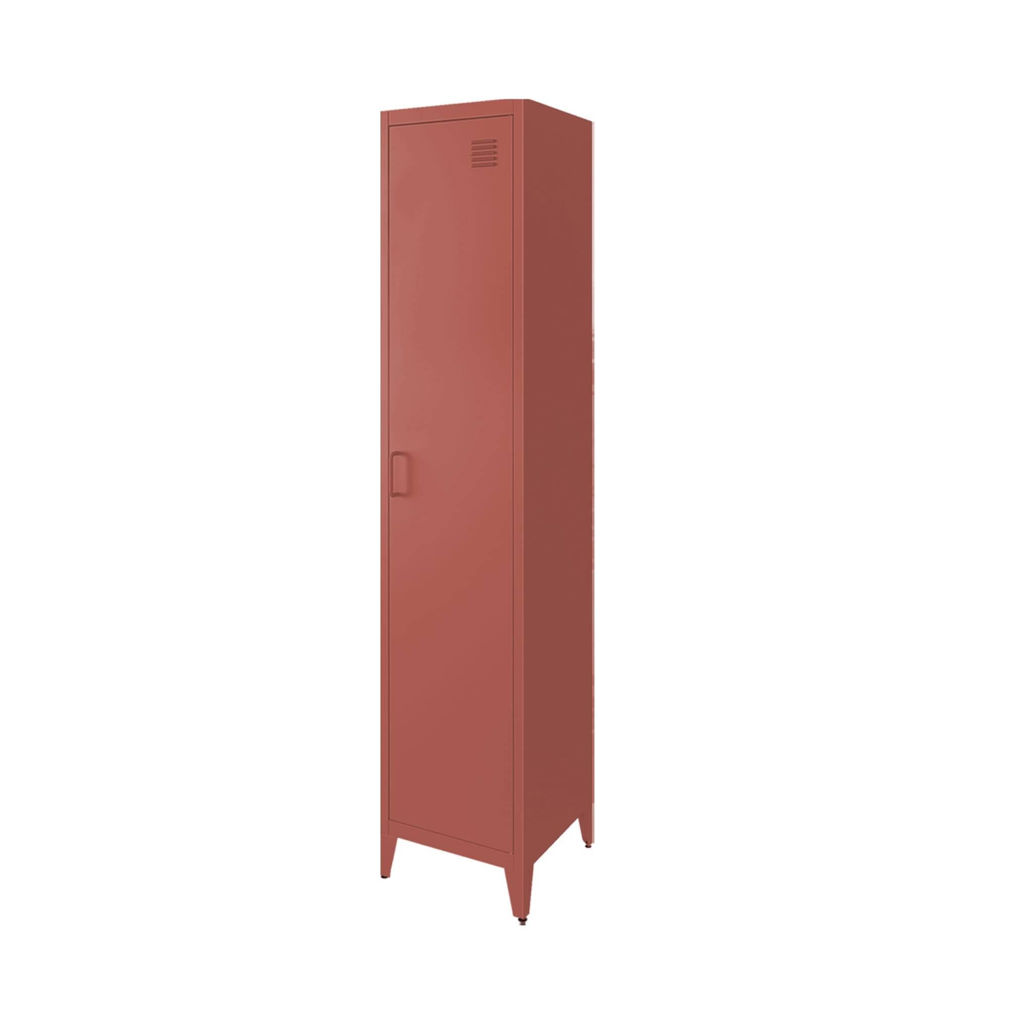 Voir la diapositive 1 : SWEEEK Armoire chambre industrielle métal, 4 espaces de rangement