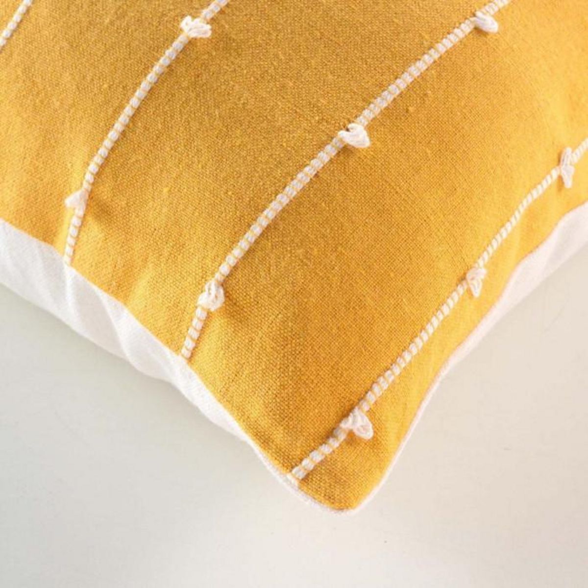 Paris Prix Coussin Déco  Linechic  45x45cm Jaune