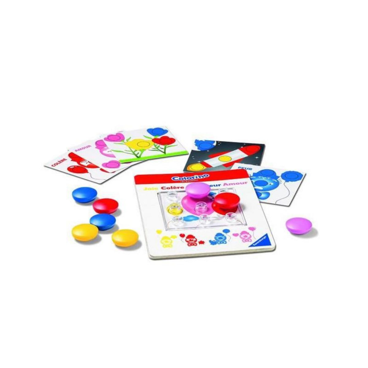 RAVENSBURGER Colorino les emotions en couleurs