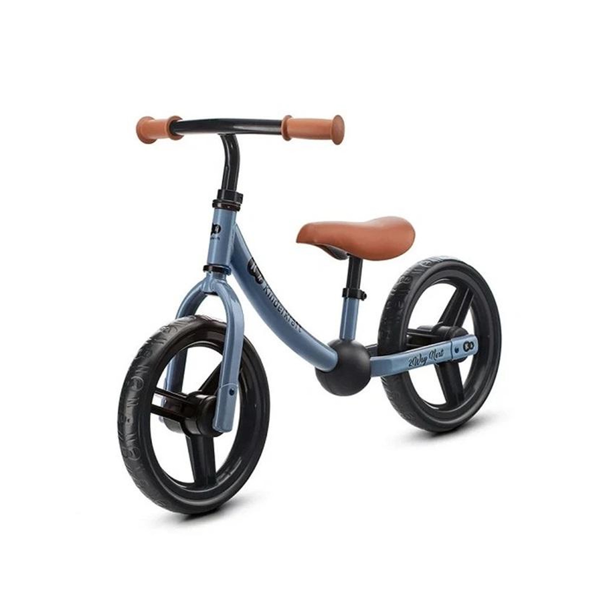 Voir la diapositive 1 : KINDERKRAFT Vélo sans pédales (draisienne) - Selle/guidon réglables - Vert