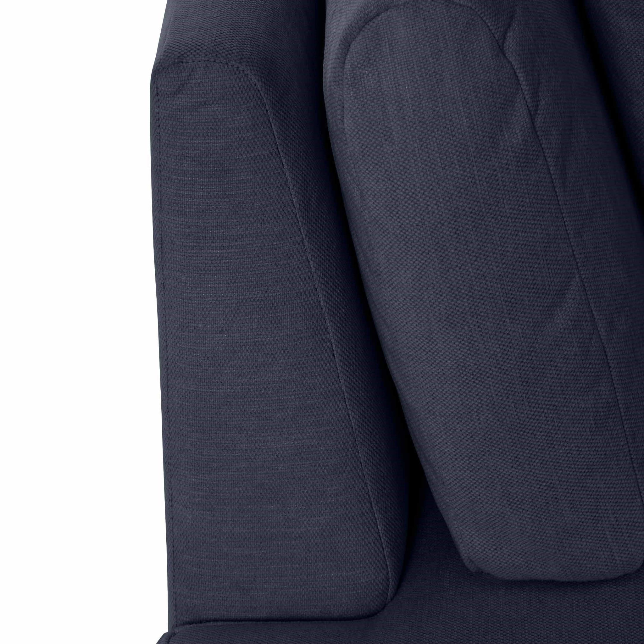 Voir la diapositive 6 : LISA DESIGN Santorini - module d'assise gauche - en tissu texturé