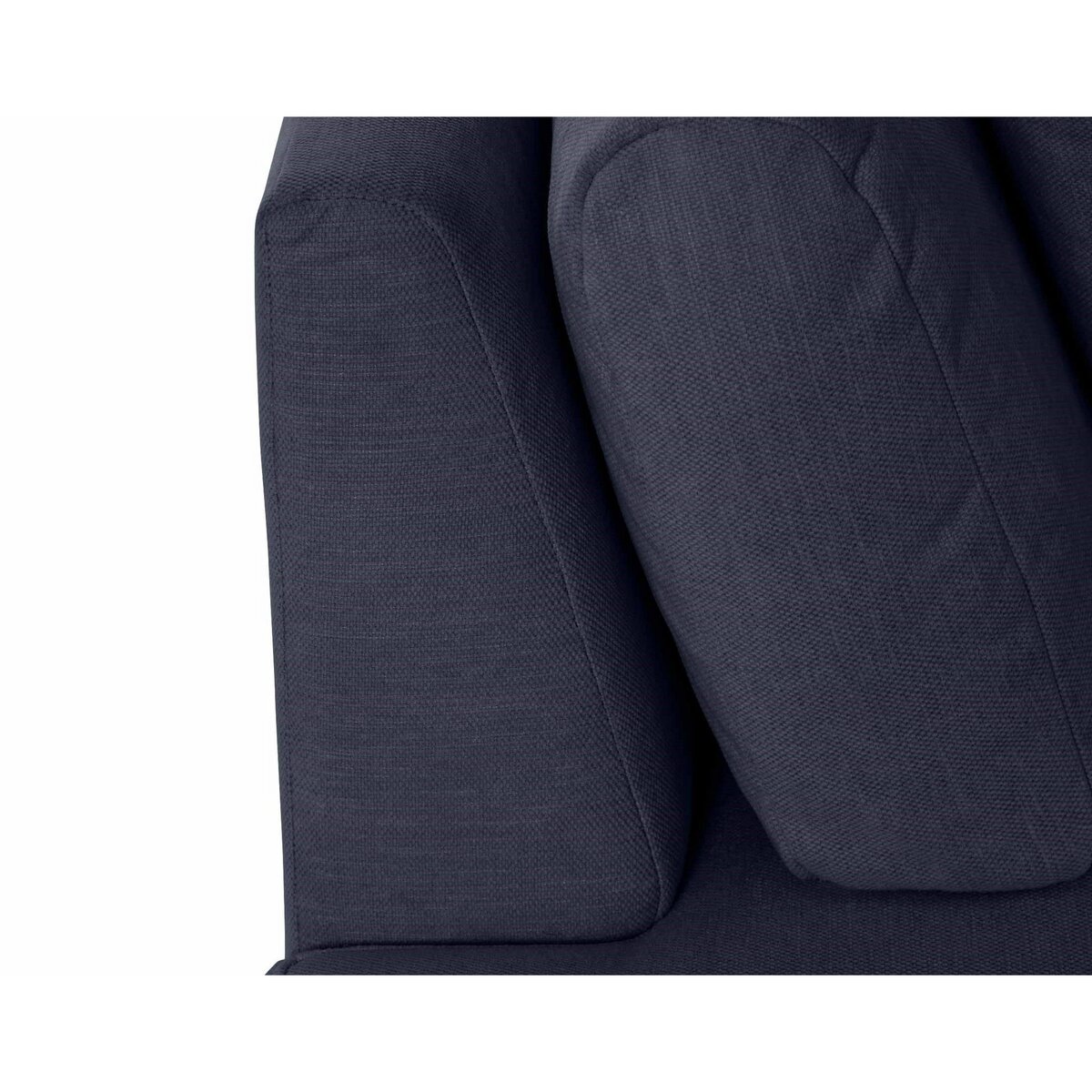 LISA DESIGN Santorini - module d'assise gauche - en tissu texturé