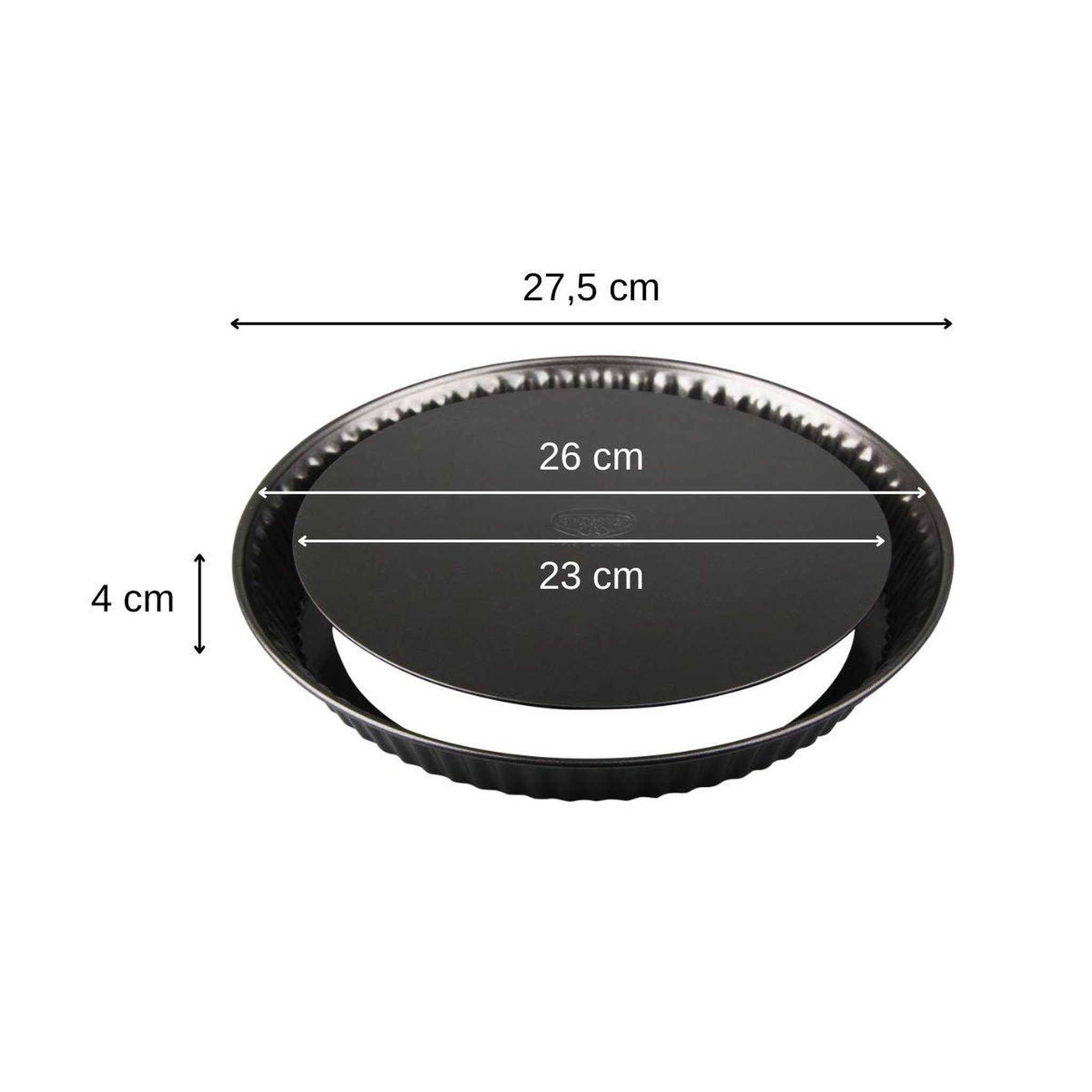 Voir la diapositive 3 : DR.OETKER Moule à tartes 26 cm avec fond amovible dr. Oetker tradition