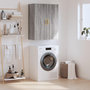Voir la diapositive 1 : VIDAXL Armoire murale sonoma gris 69,5x34x90 cm