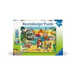 RAVENSBURGER Puzzle 100 pièces XXL Ravensburger Le trésor des pirates