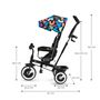 Voir la diapositive 7 : KINDERKRAFT Tricycle Aston bébé