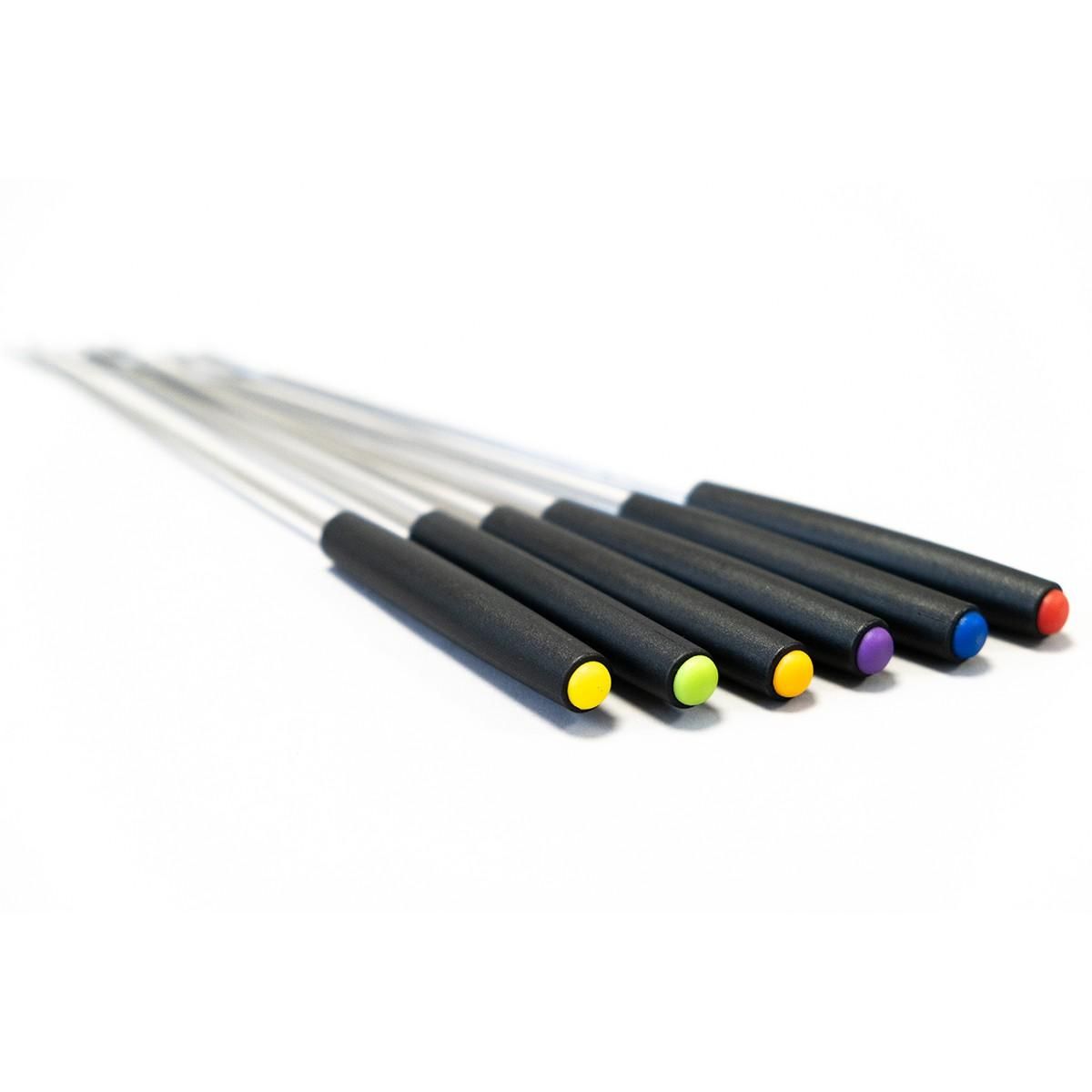 CUISINER DELUX Appareil à fondue électrique 6 pers.800W Cuve 2L Anti-adhésif + 6 Fourchettes Inox Cuisinier DELUXE