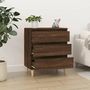 Voir la diapositive 3 : VIDAXL Buffet Chene marron 60x35x70 cm Bois d'ingenierie