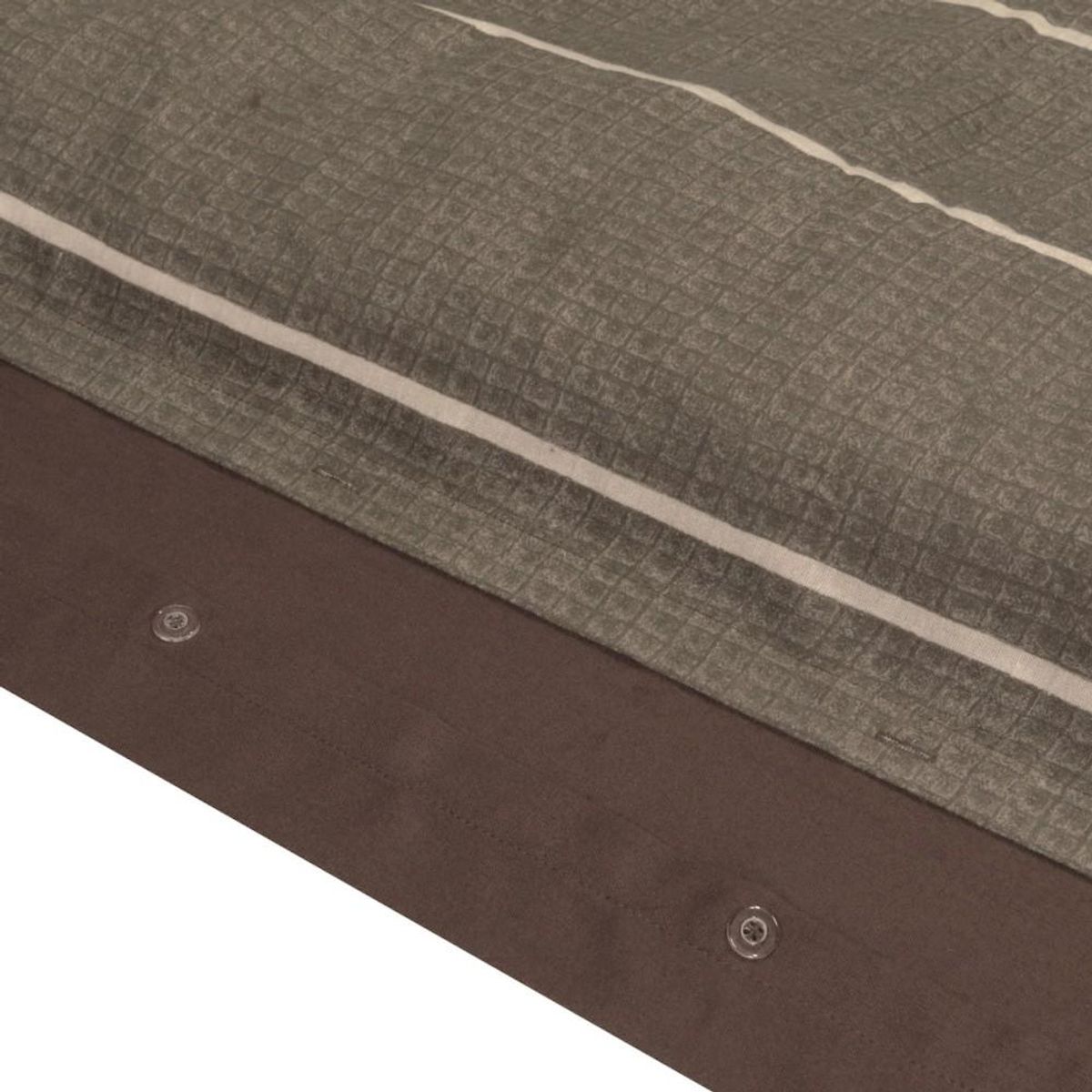 Dourev Housse de couette 240x220 + 2 taies flanelle 100% coton