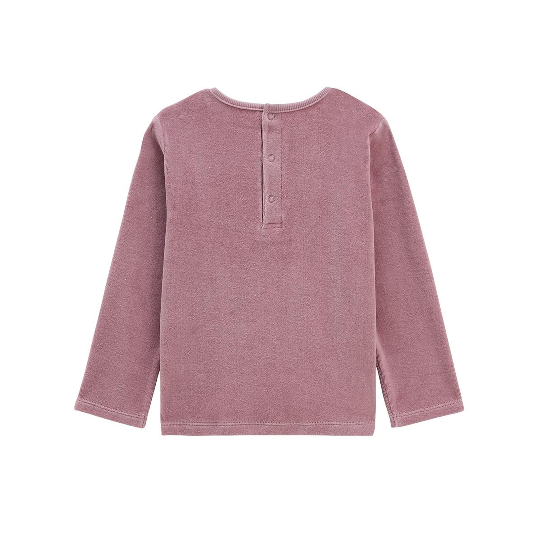 Voir la diapositive 3 : Petit Béguin Pyjama enfant en velours Thaîs