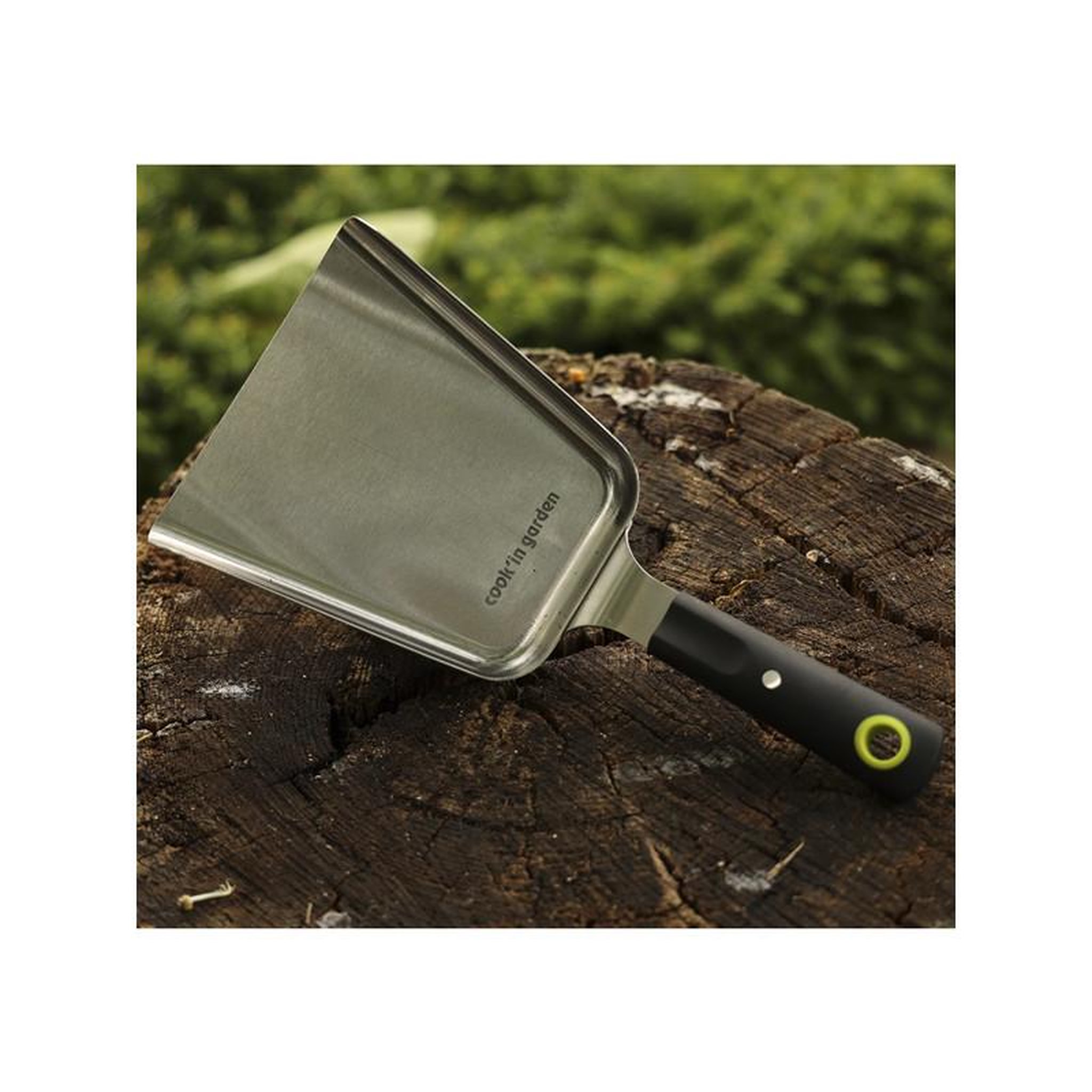 Voir la diapositive 2 : Cook'In Garden Ustensile plancha a plancha equilibree a bords releve