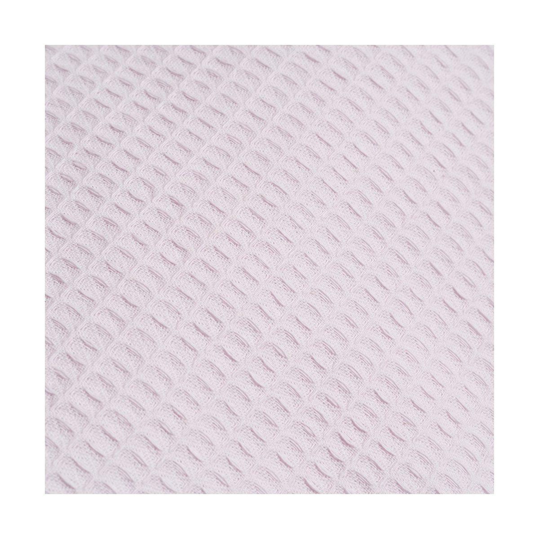 Voir la diapositive 4 : INTERBABY Sac de poussette  - coton nid d'abeille - rose - se suspend au guidon