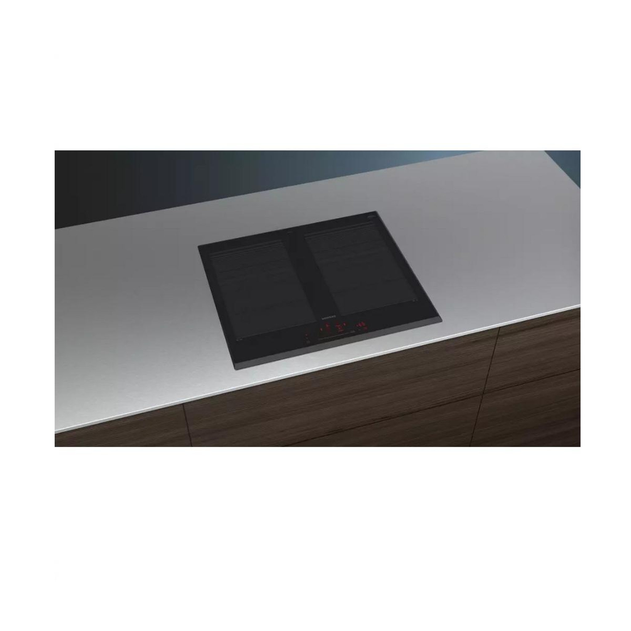 Voir la diapositive 4 : Siemens Table de cuisson induction 60cm 4 feux 7400w noir - ex651hxc1e