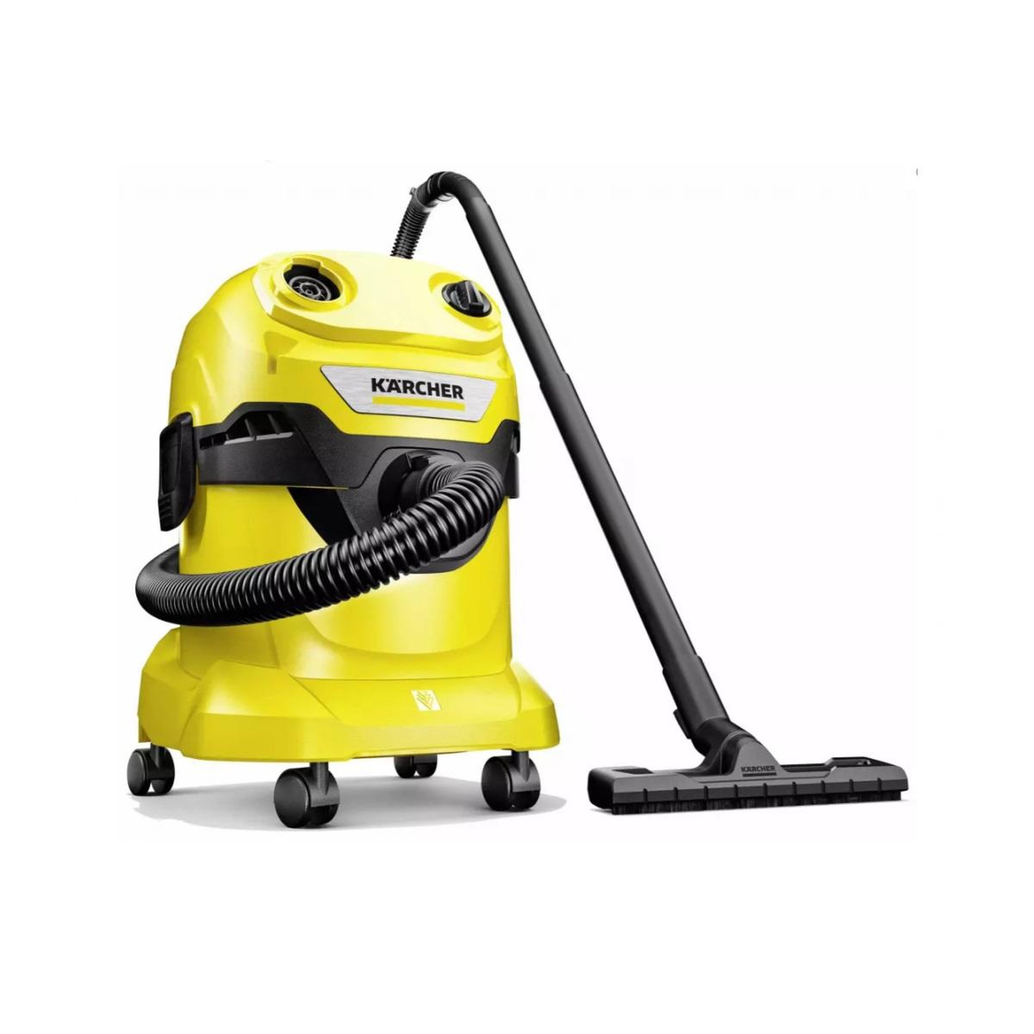KARCHER Aspirateur cuve eau et poussière 20l 1000w jaune - wd4v-20/5/22
