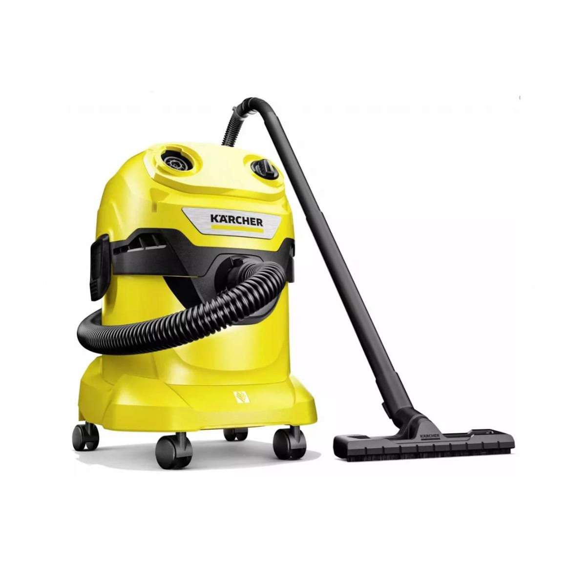 KARCHER Aspirateur cuve eau et poussière 20l 1000w jaune - WD4V-20/5/22