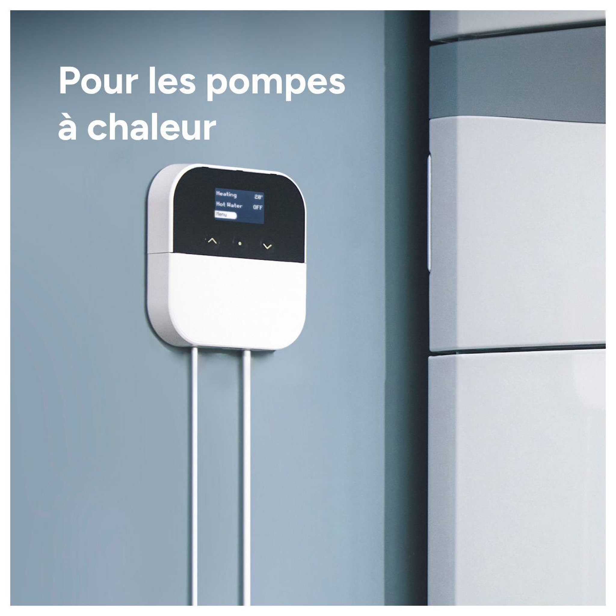 Voir la diapositive 4 : Tado Commande intelligente optimiseur de pompe à chaleur x