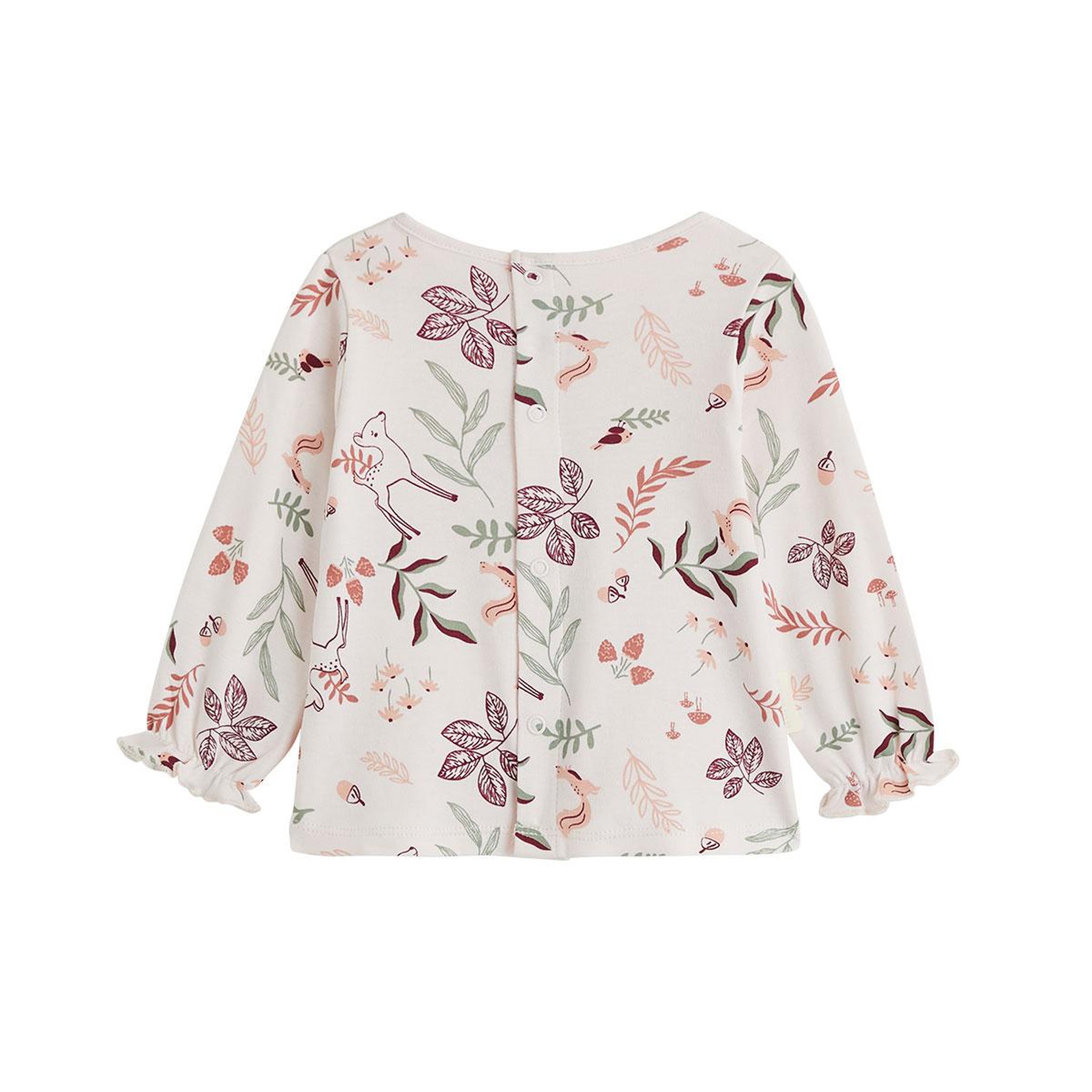 Voir la diapositive 4 : Petit Béguin Ensemble robe bébé en velours côtelé, t-shirt et collant evie