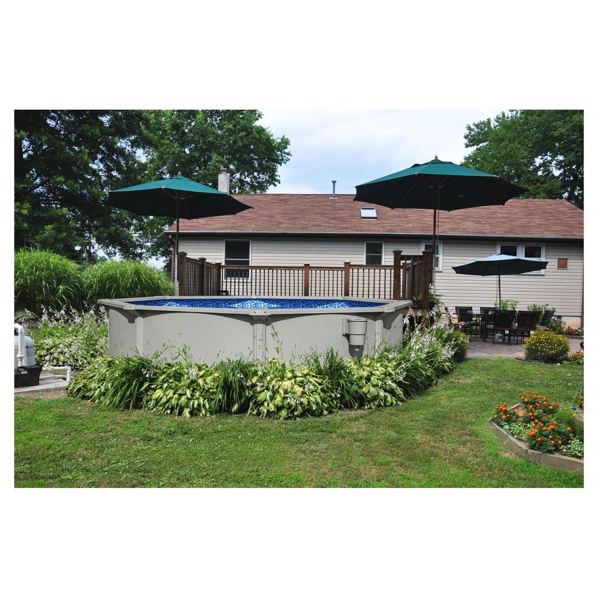 BESTWAY Piscine hors sol acier ronde - 3,6 x 1,20 m -  HYDRIUM