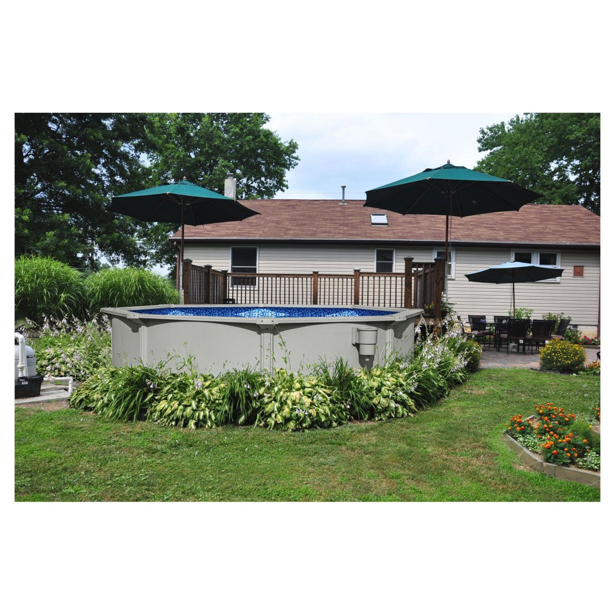 BESTWAY Piscine hors sol acier ronde - 3,6 x 1,20 m -  HYDRIUM