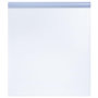 Voir la diapositive 1 : VIDAXL Film de fenetre statique depoli gris transparent 90x1000 cm PVC