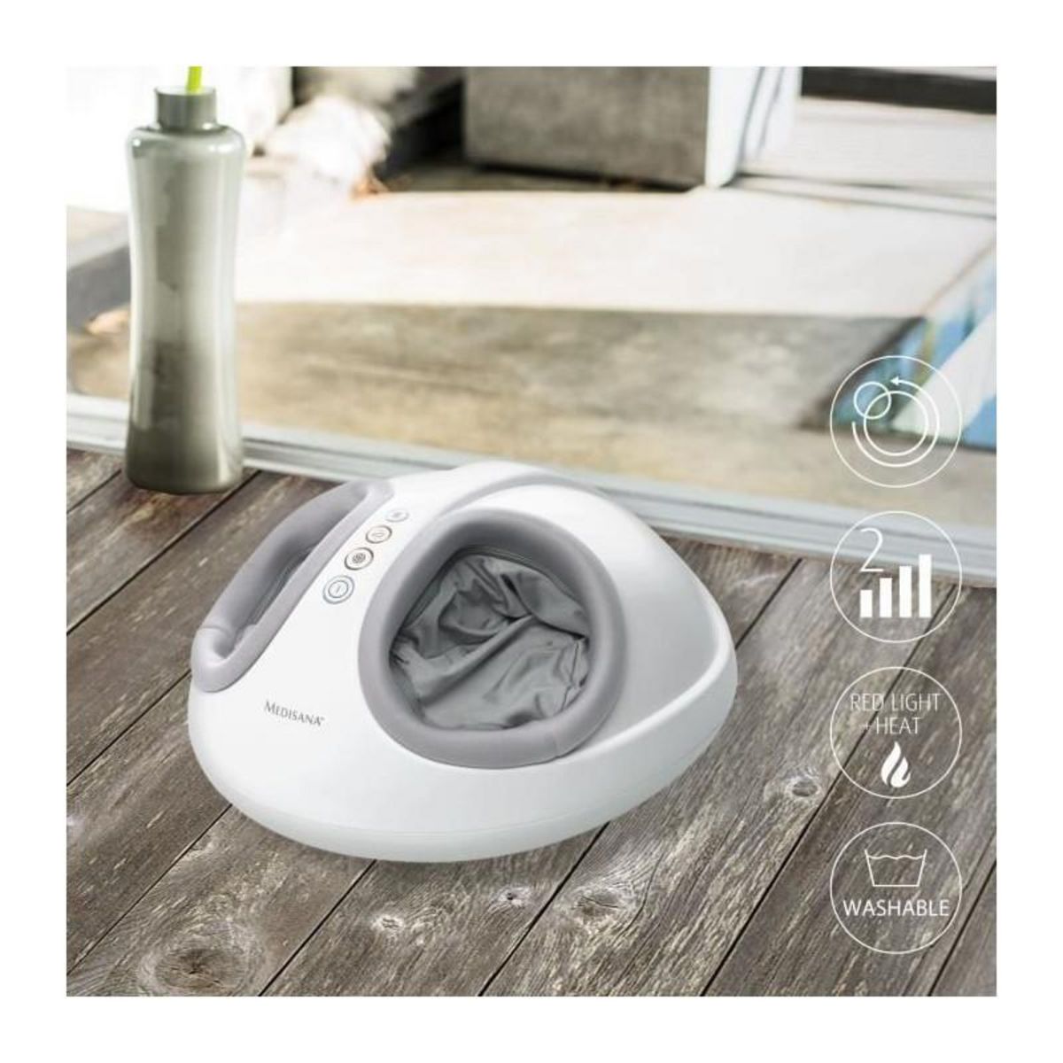 Medisana Medisana Appareil de massage des pieds FM 888 Blanc 88398