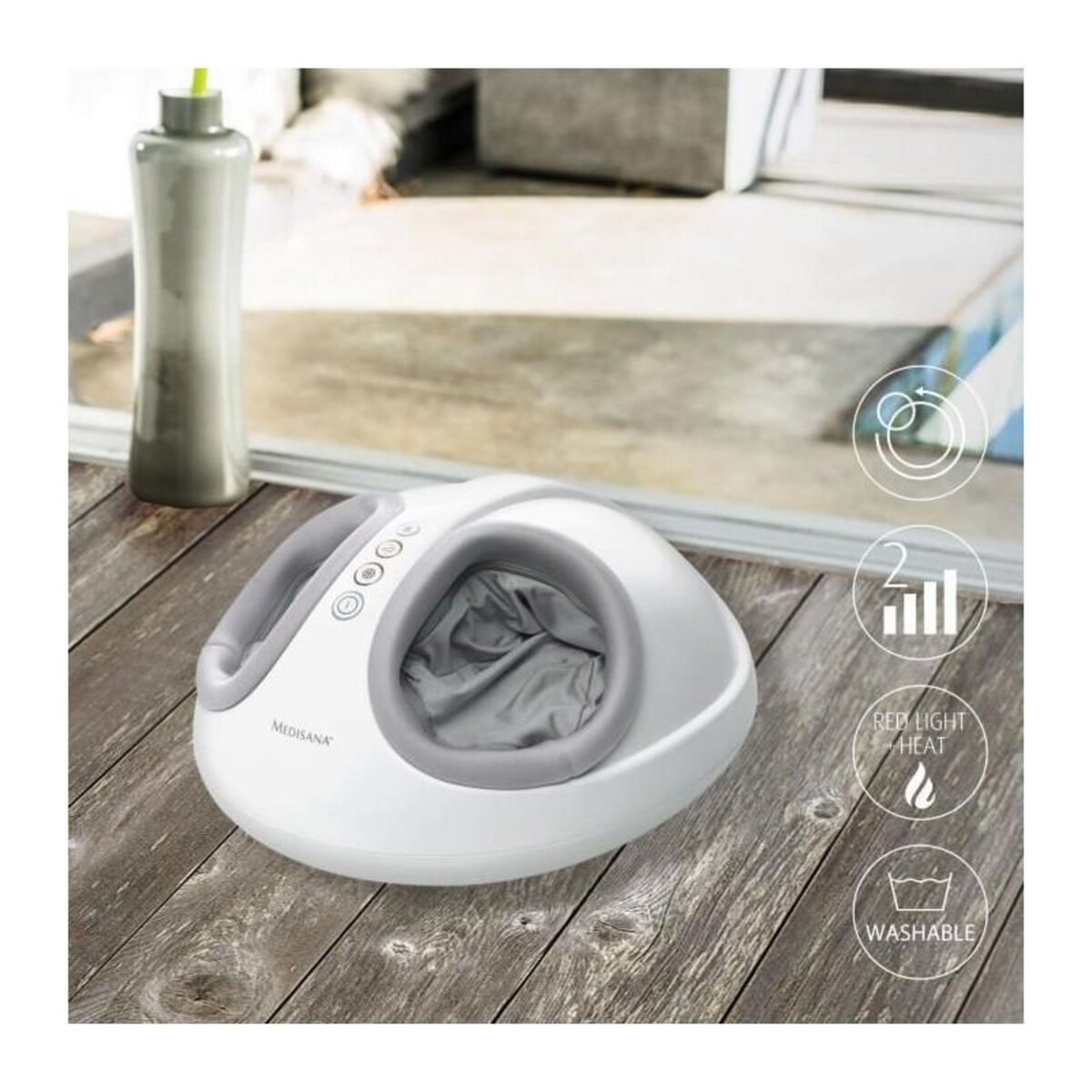 Medisana Medisana Appareil de massage des pieds FM 888 Blanc 88398