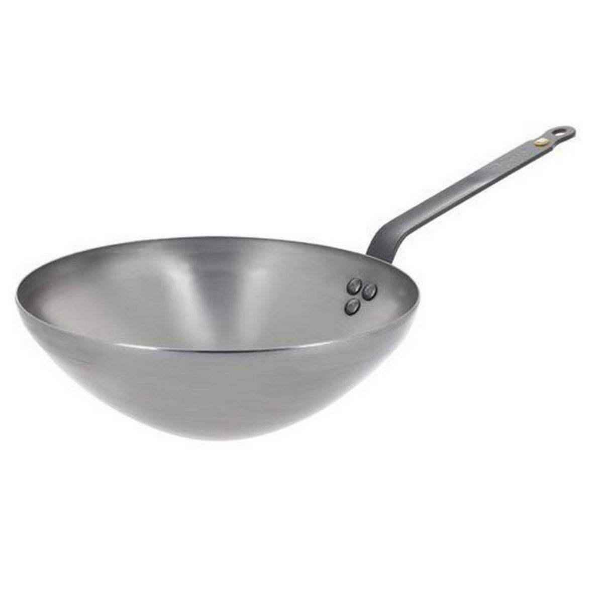 De buyer Wok en fer 28cm gris - 5618.28