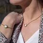 SLOYA Bracelet Hexalia en pierres Howlite