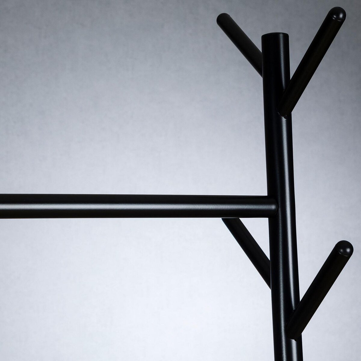 IDIMEX Penderie mobile AURIGO avec portemanteau, en métal