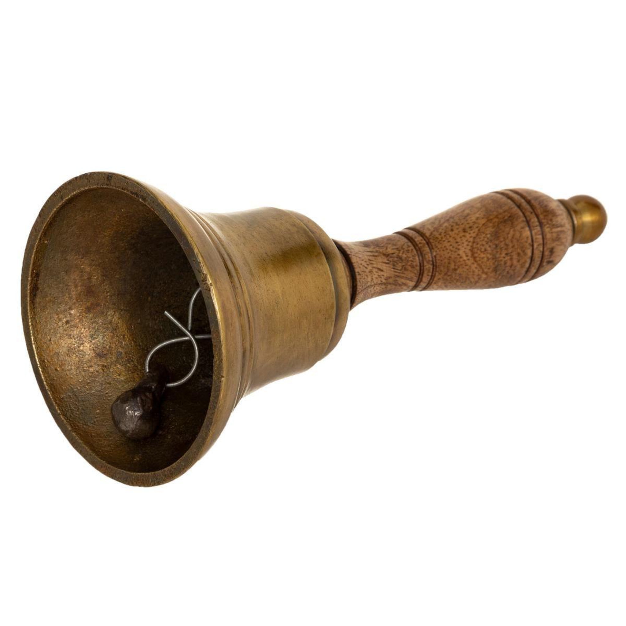 Voir la diapositive 2 : ATMOSPHERA Cloche déco design  delia  17cm marron