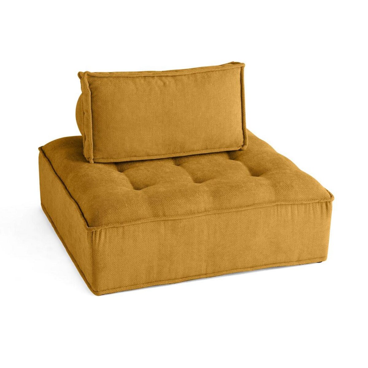 LISA DESIGN Marisol - module d'assise - velours texturé