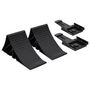 Voir la diapositive 2 : VIDAXL Cales de roues 2 pcs 25x10x11,5 cm plastique