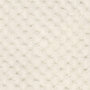 Voir la diapositive 3 : Paris Prix Plaid Nid d'Abeille  Crush  120x150cm Crème