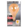 Voir la diapositive 2 : Paris Prix Ampoule PS160 Filaments LED  Spiral  6W Ambre