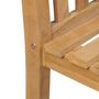 Voir la diapositive 5 : VIDAXL Ensemble a manger d'exterieur 5pcs Bois solide de teck