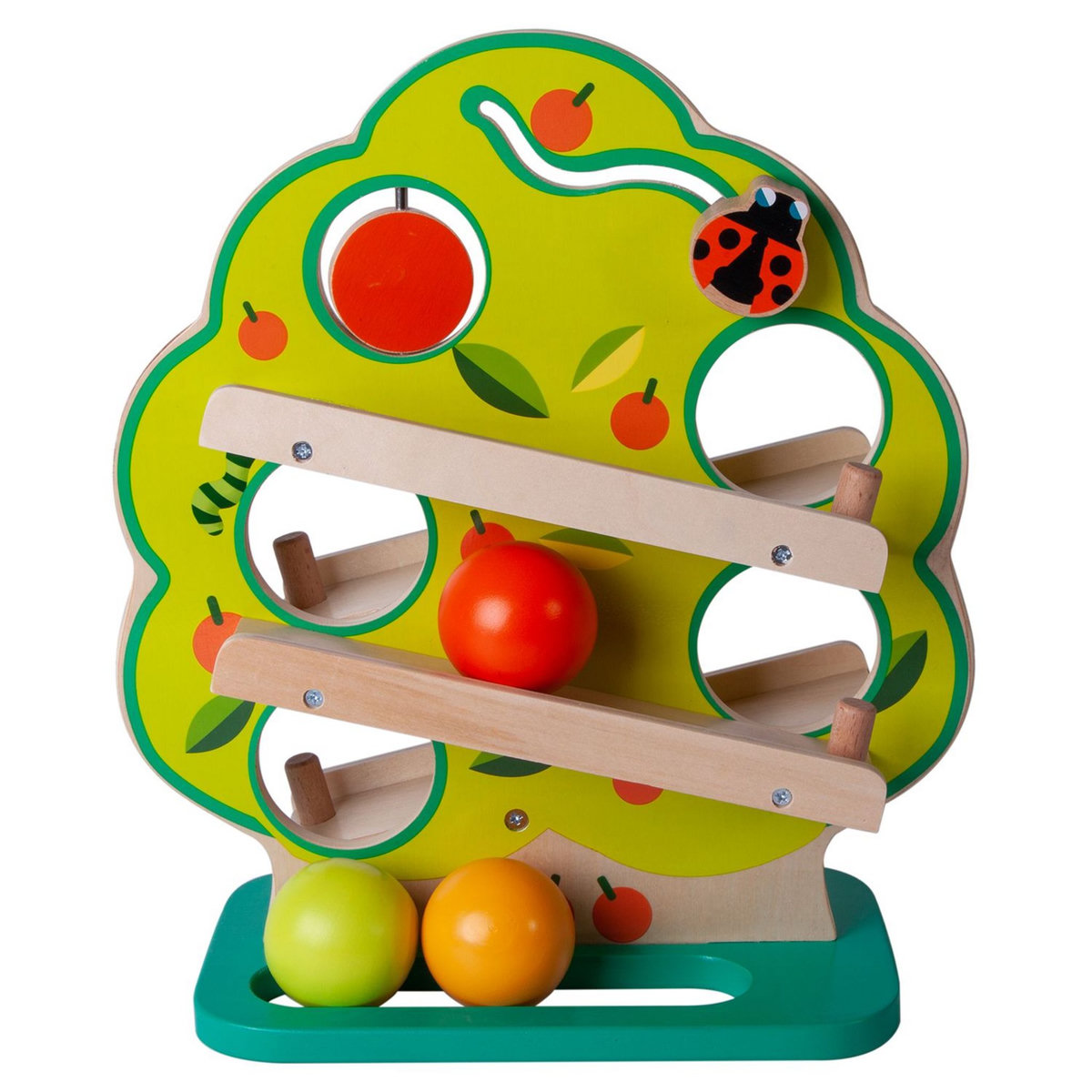 One Two Fun Mon arbre toboggan - en bois