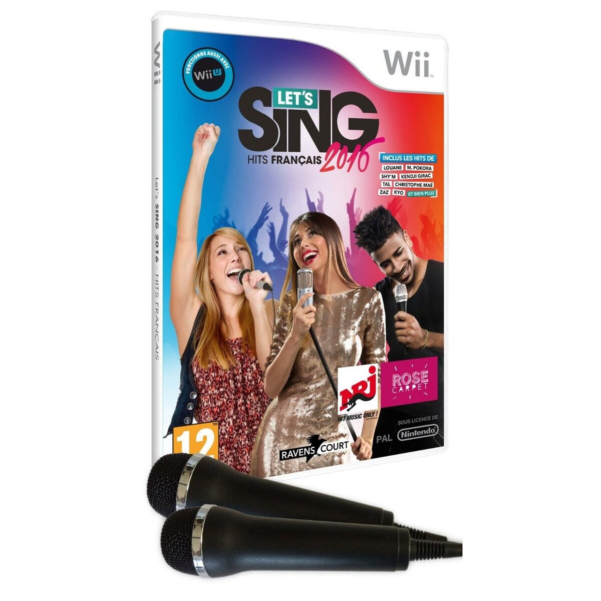 Let'S Sing 2016 : Hits Français + 2 micros - Wii