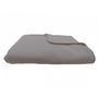 Voir la diapositive 3 : FUTURE HOME Lot 2 plaids gris et rouge polyester 130x150cm COOL