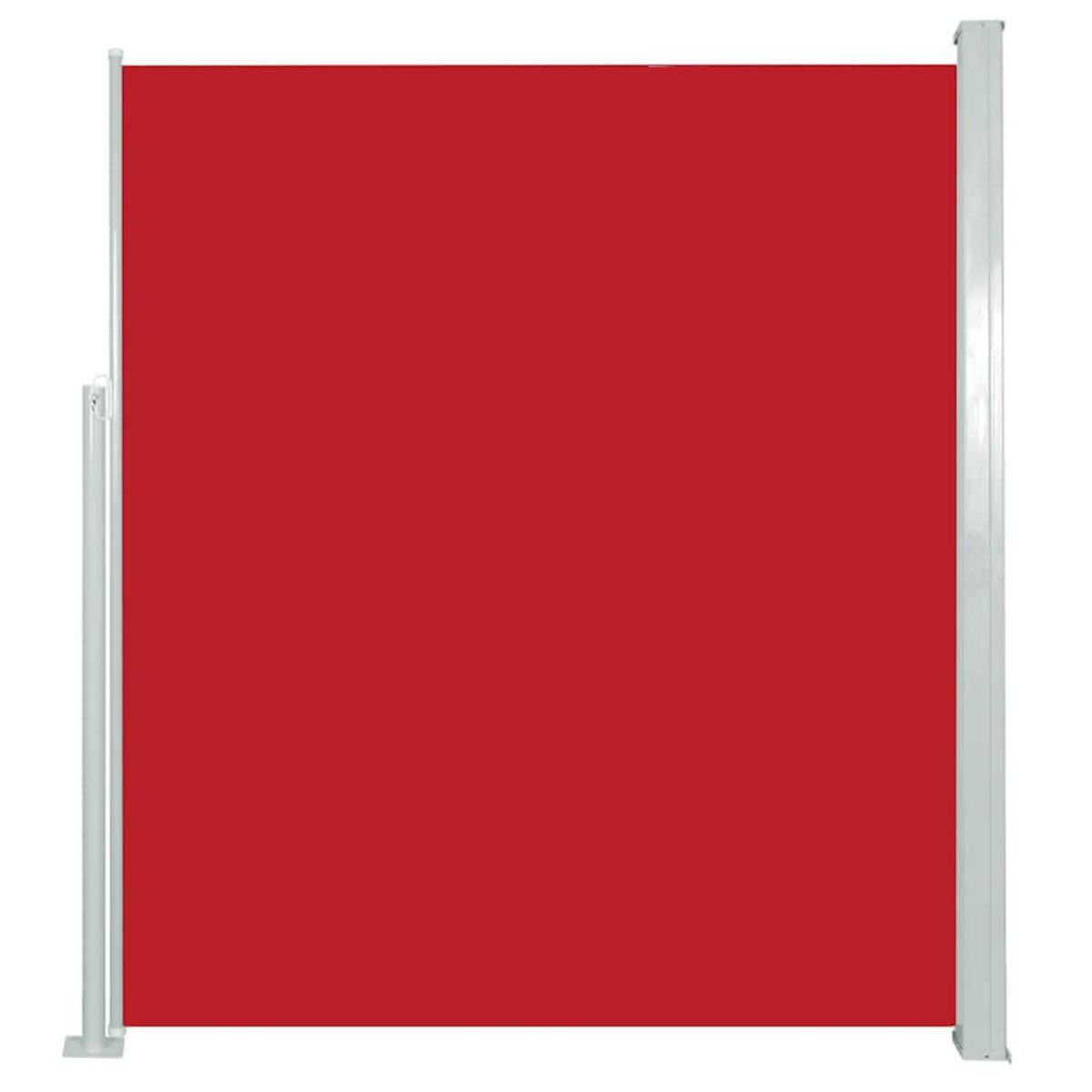 VIDAXL Auvent lateral retractable 140 x 300 cm Rouge