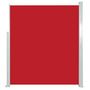Voir la diapositive 2 : VIDAXL Auvent lateral retractable 140 x 300 cm Rouge