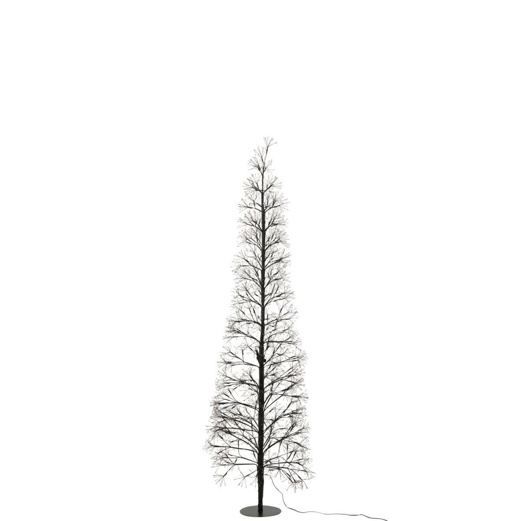 Voir la diapositive 4 : J-LINE Sapin à led en métal  grady  180cm multicolore