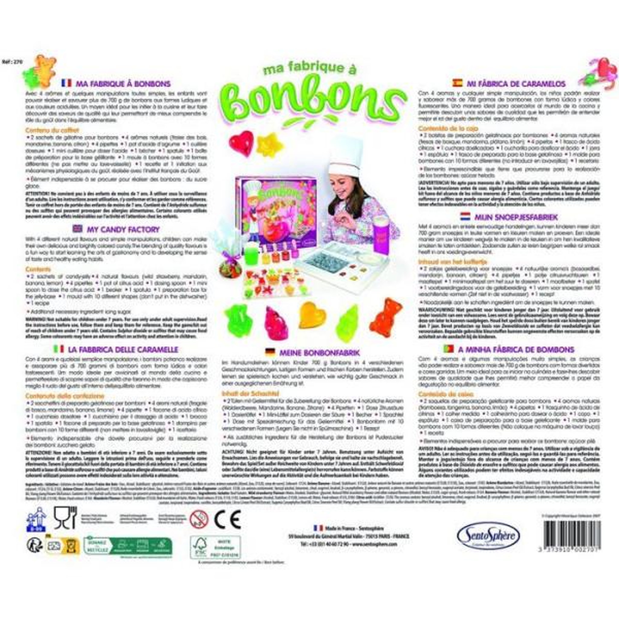Voir la diapositive 3 : Sentosphere Ma fabrique a bonbons Juniors