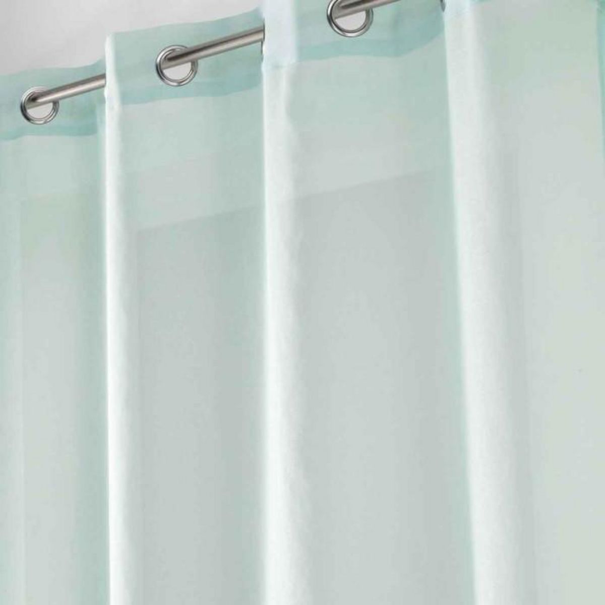 Paris Prix Rideau Voilage à Œillets  Sandra  140x280cm Menthe