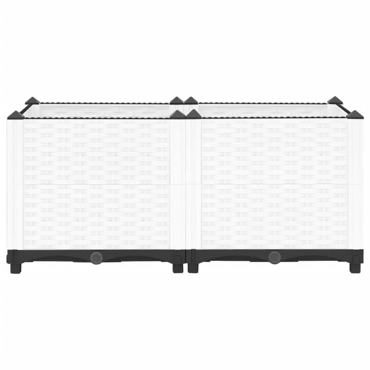 VIDAXL Lit sureleve 80x40x38 cm Polypropylene
