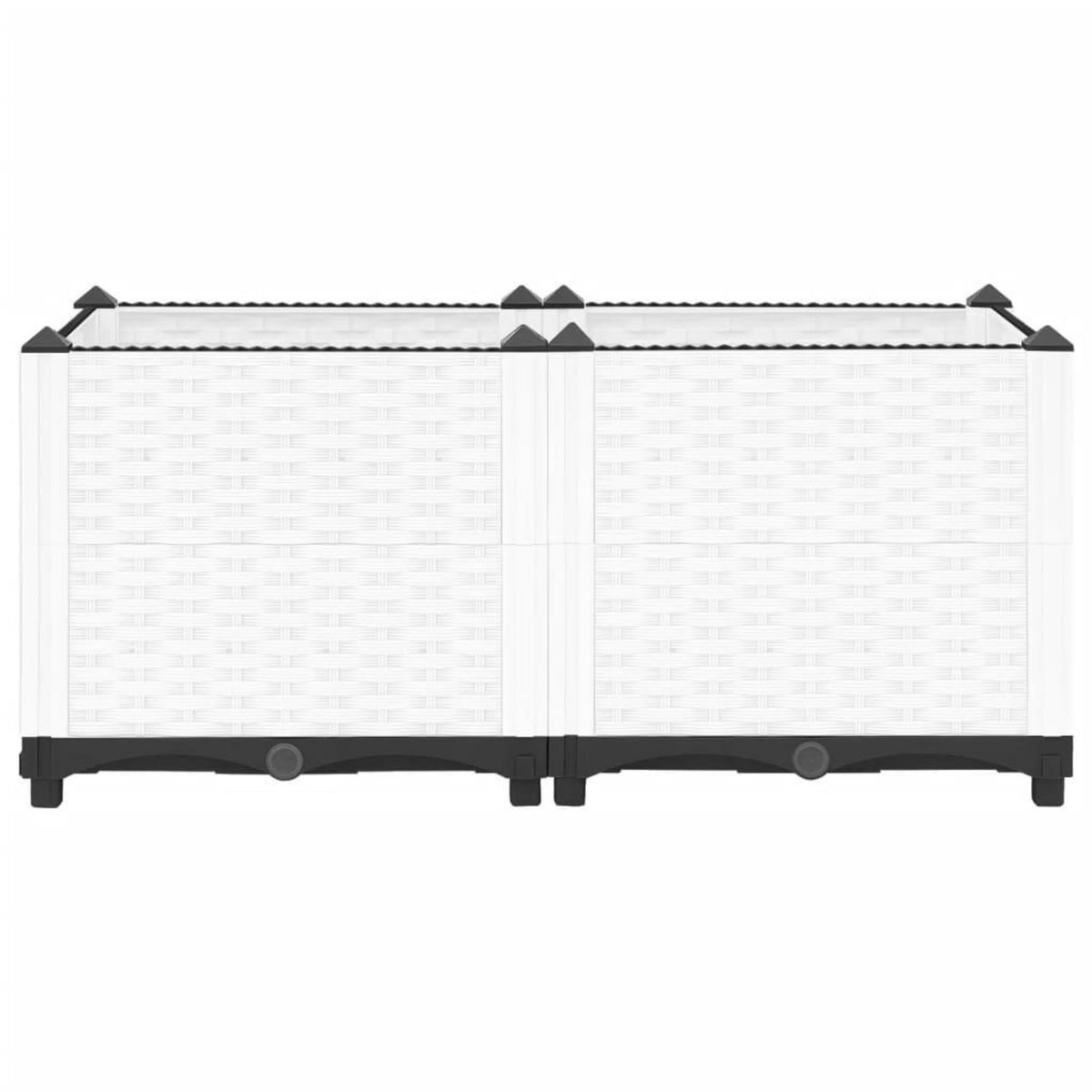 VIDAXL Lit sureleve 80x40x38 cm Polypropylene