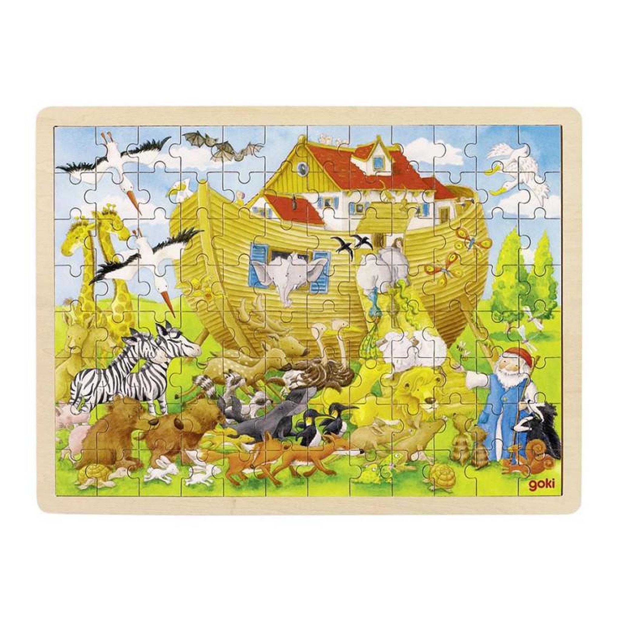 Goki GOKI Puzzle de L'entrée dans l'arche de Noé