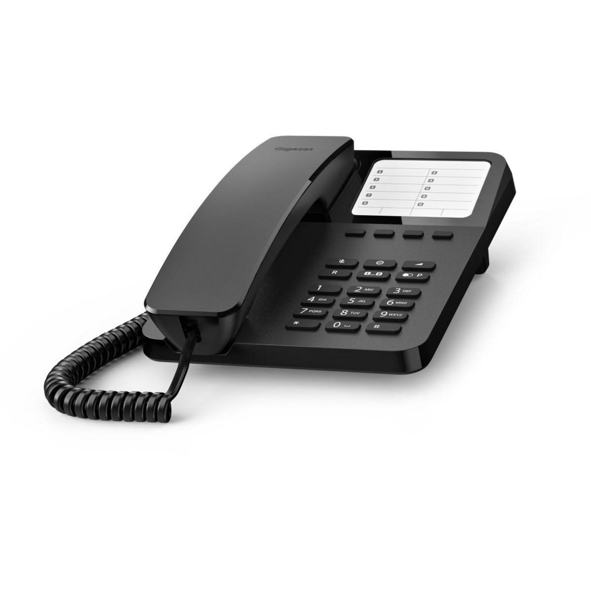 GIGASET Téléphone filaire DESK 400 NOIR