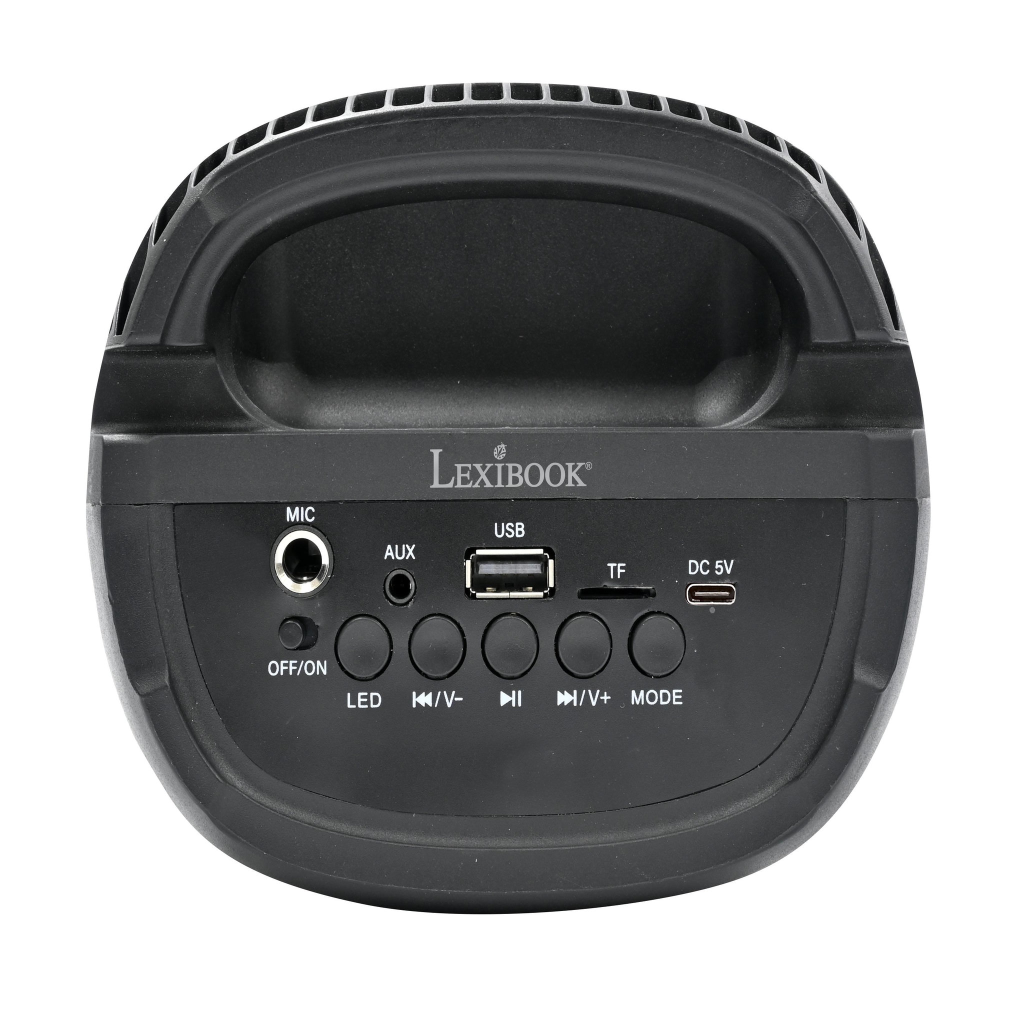 Voir la diapositive 2 : Lexibook Petite Enceinte Bluetooth® lumineuse effet flammes multicolores avec micro