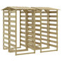 Voir la diapositive 2 : VIDAXL Pergolas avec toits 4 pcs 100x90x200 cm Bois de pin impregne